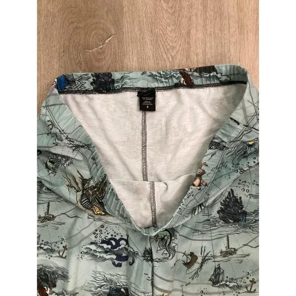 Disney Nautical Map Print Lounge Pants 4XL - Picture 9 of 10